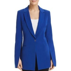 BCBGMAXAZRIA Gia Slit-Sleeve Blazer Royal Blue NWT - Large